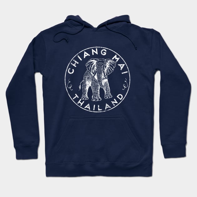Chiang Mai Thailand Elephant Hoodie by Pine Hill Goods